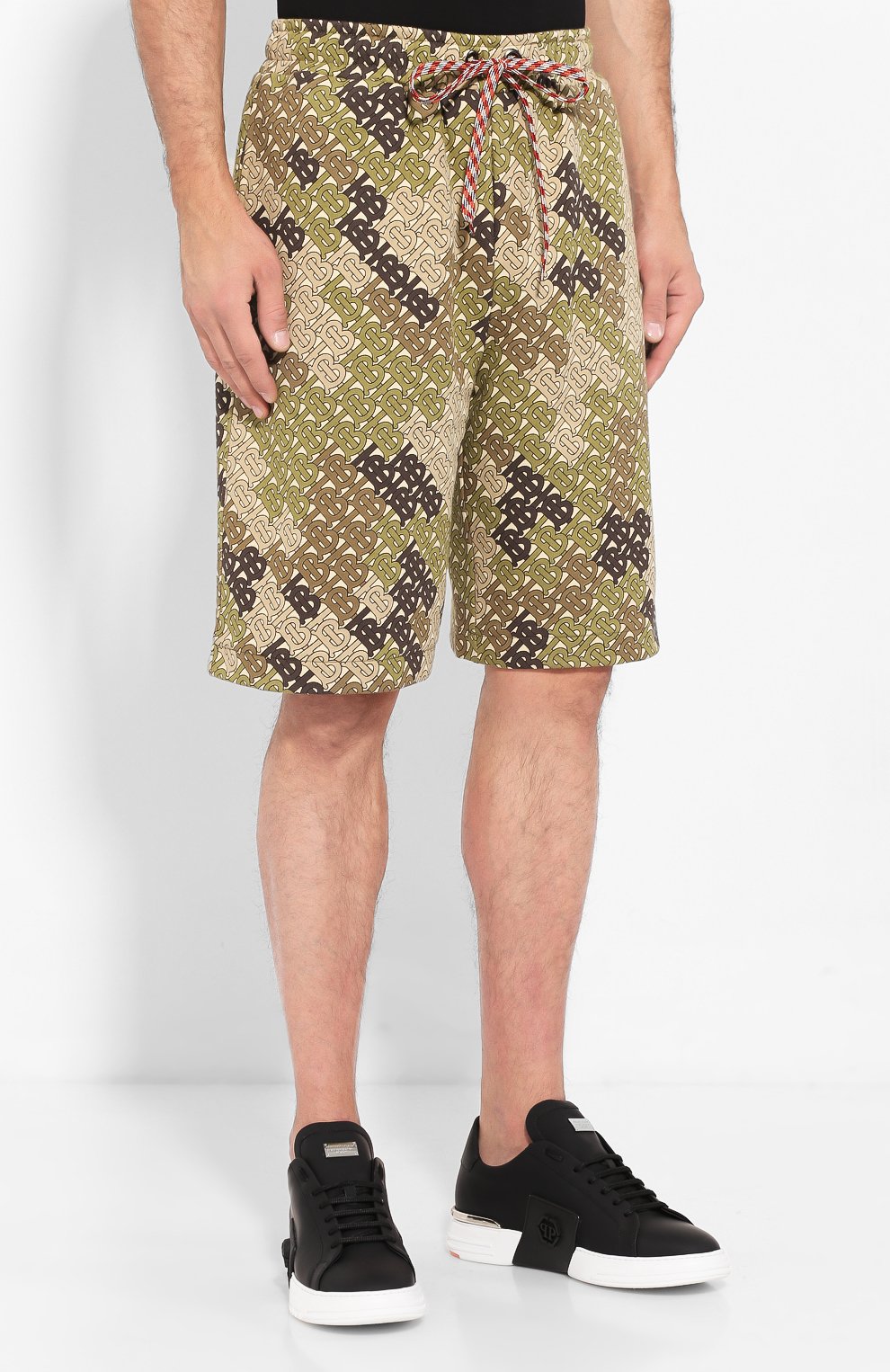 Хлопковые шорты BURBERRY, арт. 8014820, фото 3