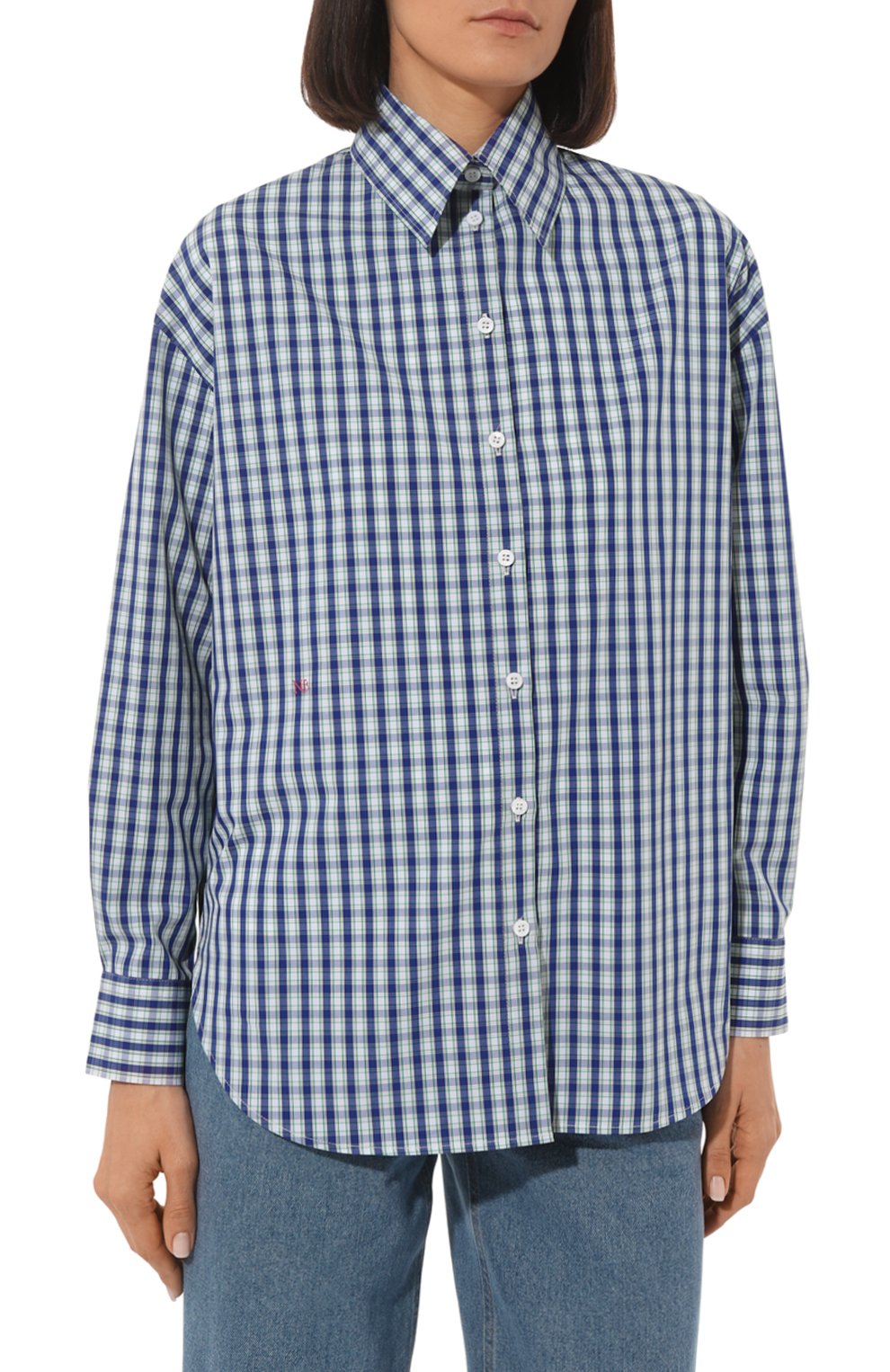 Хлопковая рубашка NOBLE&BRULEE, арт. NB001NB/281022/8, фото 3