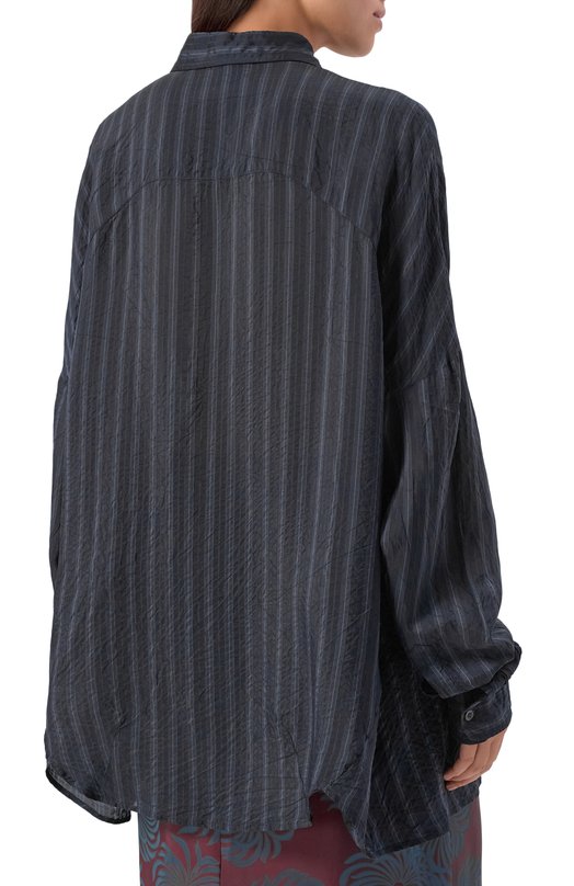 Рубашка Dries Van Noten 010700-2267-509 Синий  010700-2267-509 Фото 4