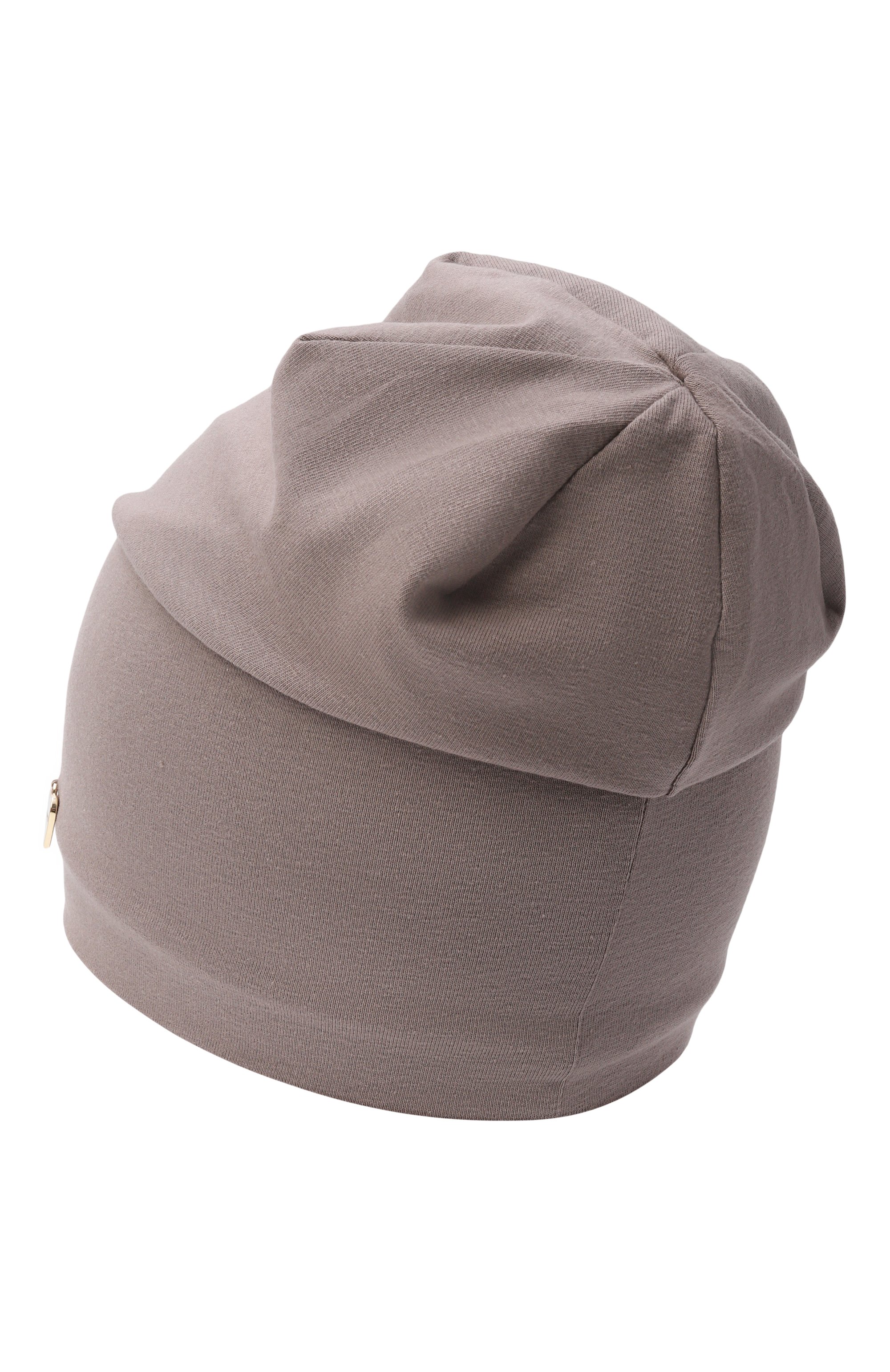 Хлопковая шапка IL TRENINO коричневого цвета по цене 6960 руб., арт. FB-6303, фото 2 Хлопковая шапка IL TRENINO, арт. FB-6303, фото 2