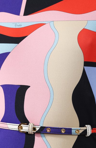 Платье из смеси вискозы и шелка EMILIO PUCCI, арт. 9RJH43/9R747, фото 5