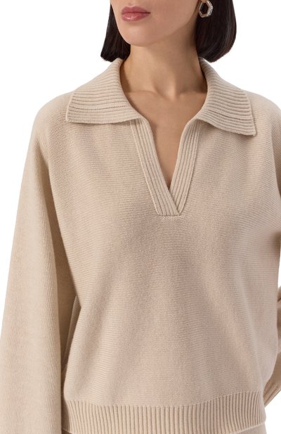 Поло из кашемира и шерсти AGNONA, арт. K310038E/4E080NE, фото 5