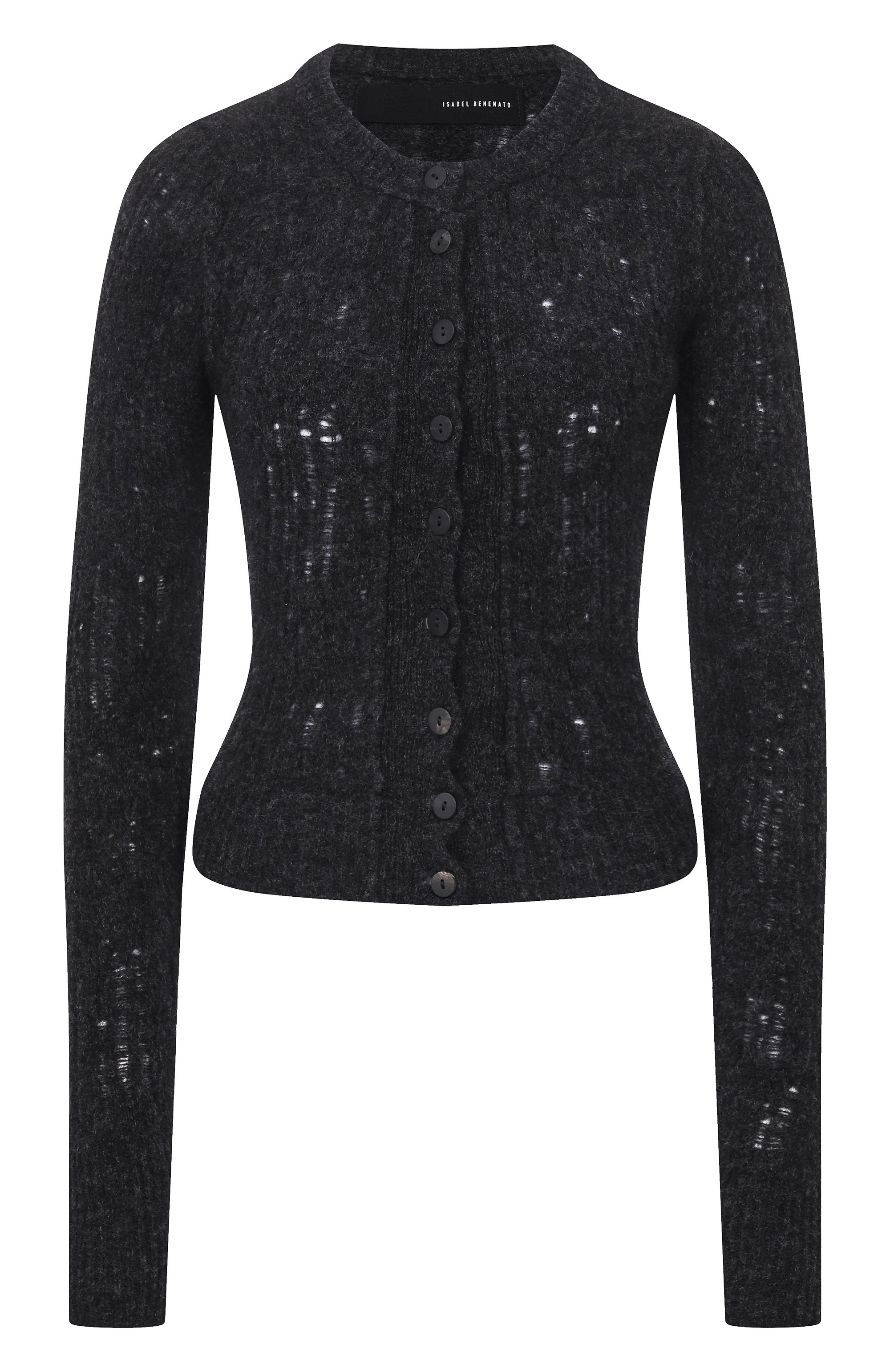 Шерстяной кардиган ISABEL BENENATO, арт. DK250F25, фото 1