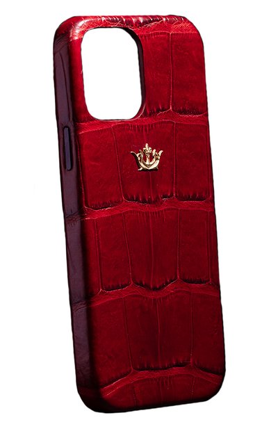 Чехол leather case iphone 14 pro coral CAVIAR, арт. 27976_14pro, фото 2