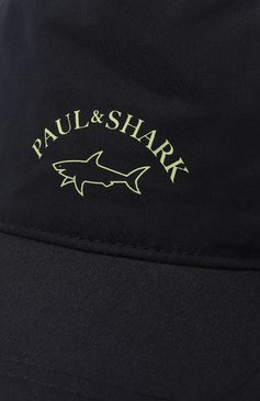 Мужская бейсболка PAUL&SHARK темно-синего цвета, арт. 24417103 | Фото 4 (Материал: Текстиль, Синтетический материал; Нос: Не проставлено; Материал сплава: Проставлено)