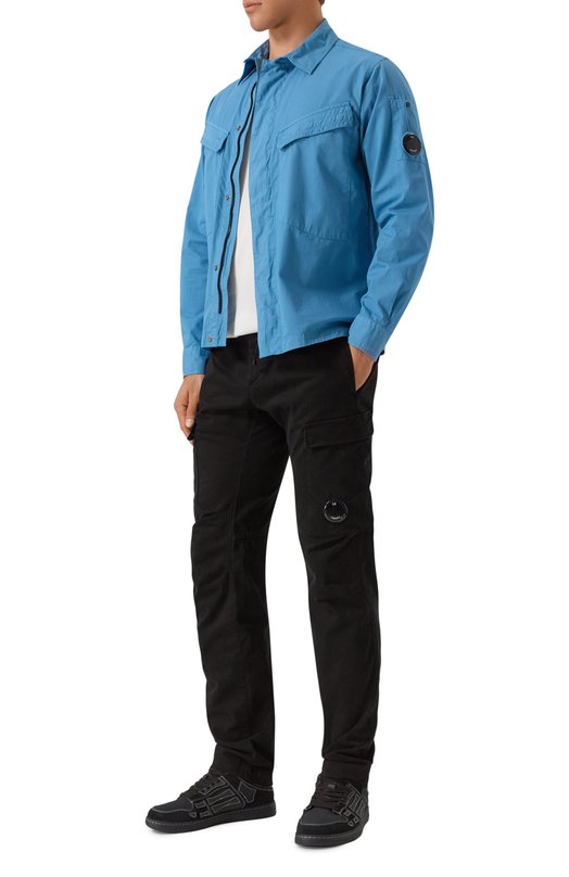 Кожаные кеды Skel-Top Amiri AMF0SR1110 Чёрный  AMF0SR1110 Фото 2