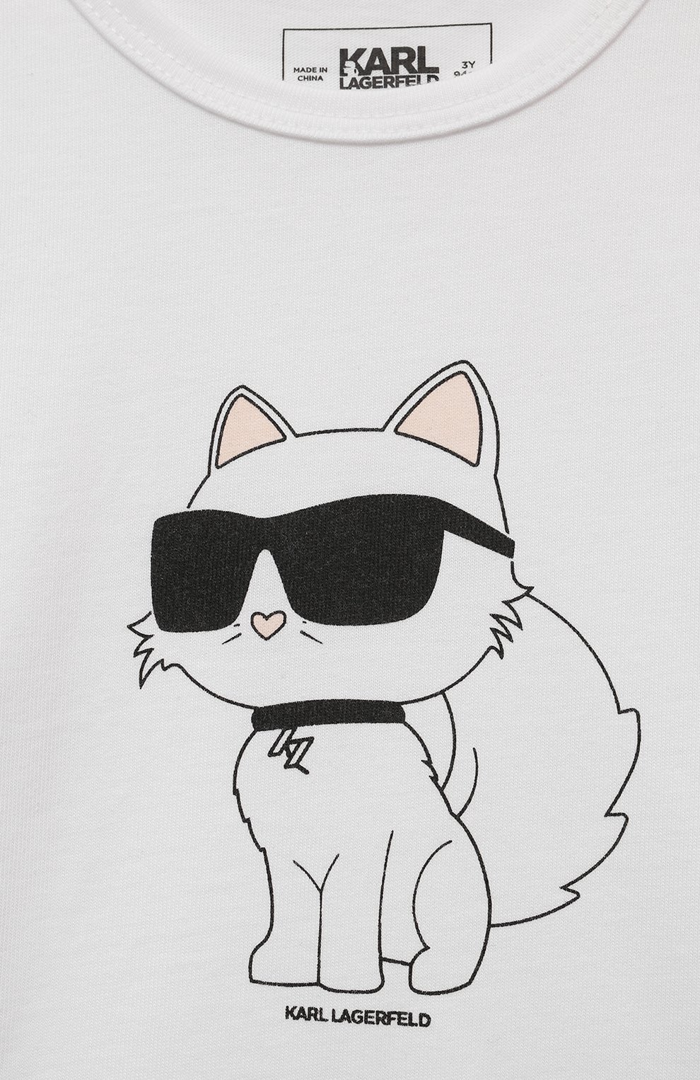 Комплект из лонгслива и брюк KARL LAGERFELD KIDS, арт. Z30280, фото 4