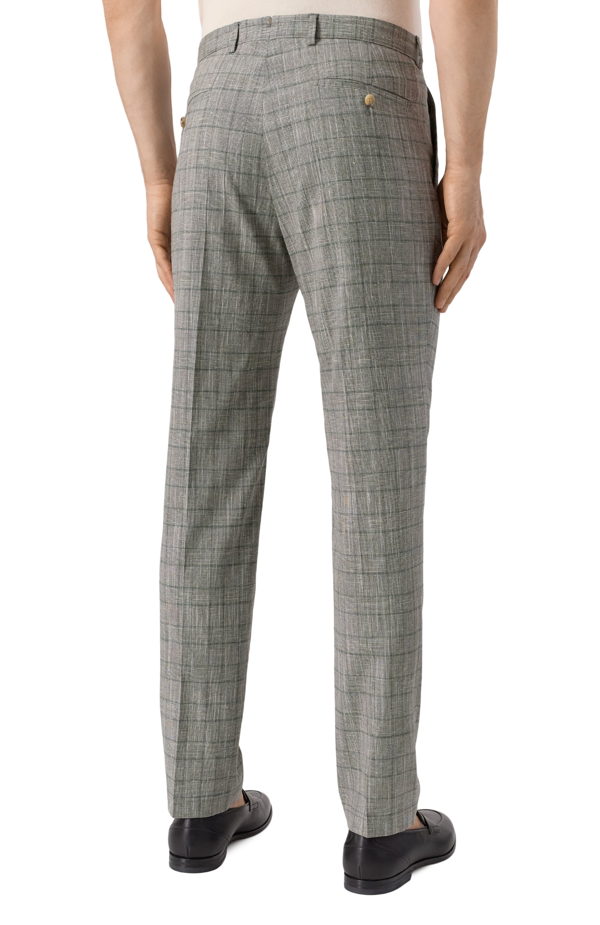 Брюки из хлопка и шерсти WINDSOR, арт. 13 SILVI 10019056/30045436, фото 4