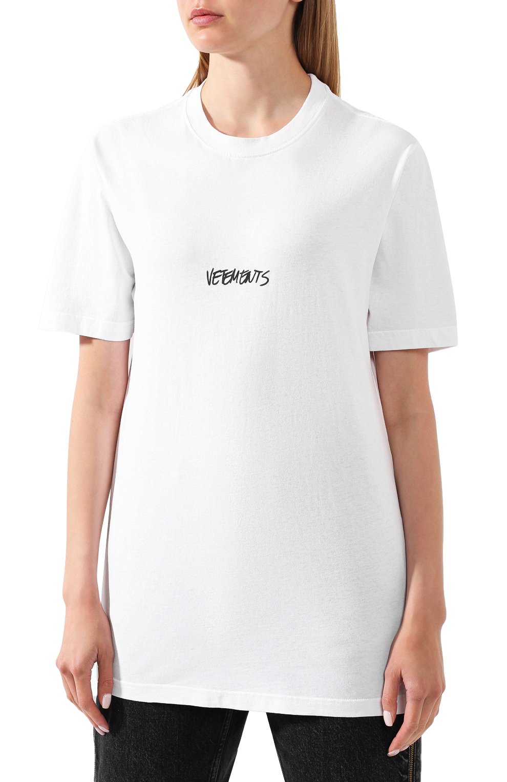 Хлопковая футболка VETEMENTS, арт. UAH21TR619 1600/W, фото 3