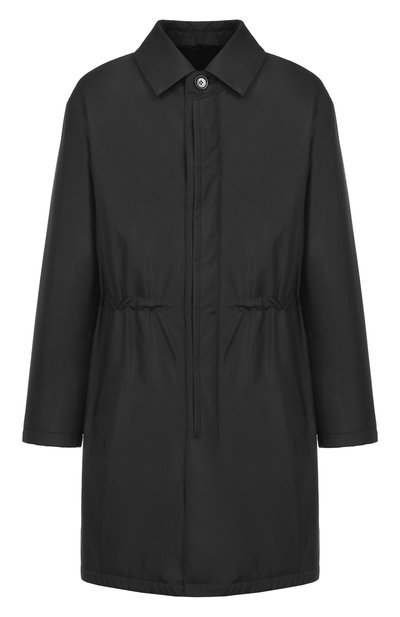 Мужская шелковая парка с подкладкой из норки MVST, арт. M25.1PM.C002H-V BS/F020+MINK