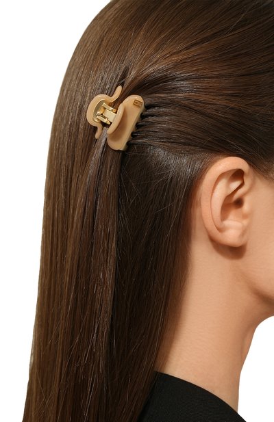 Заколка для волос ALEXANDRE DE PARIS бежевого цвета по цене 3140 руб., арт. ICCB-12831-02P22 S, фото 2 Заколка для волос ALEXANDRE DE PARIS, арт. ICCB-12831-02P22 S, фото 2