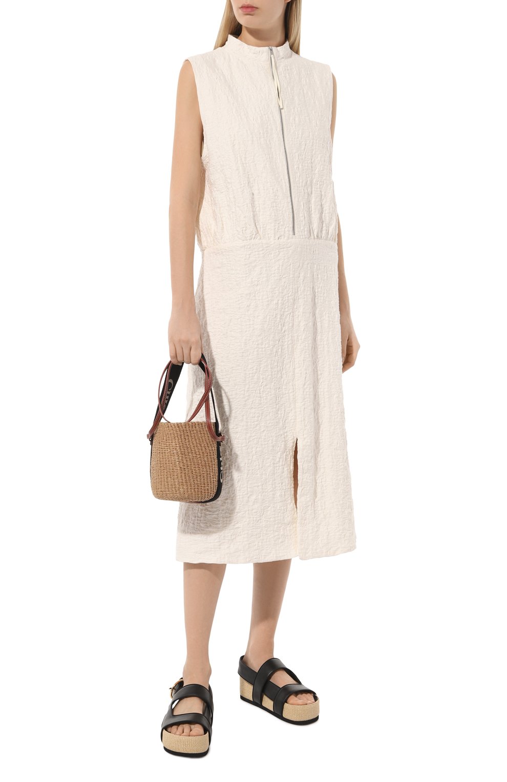 Сумка chloé x mifuko woody small CHLOÉ, арт. CHC23AS381L18, фото 7