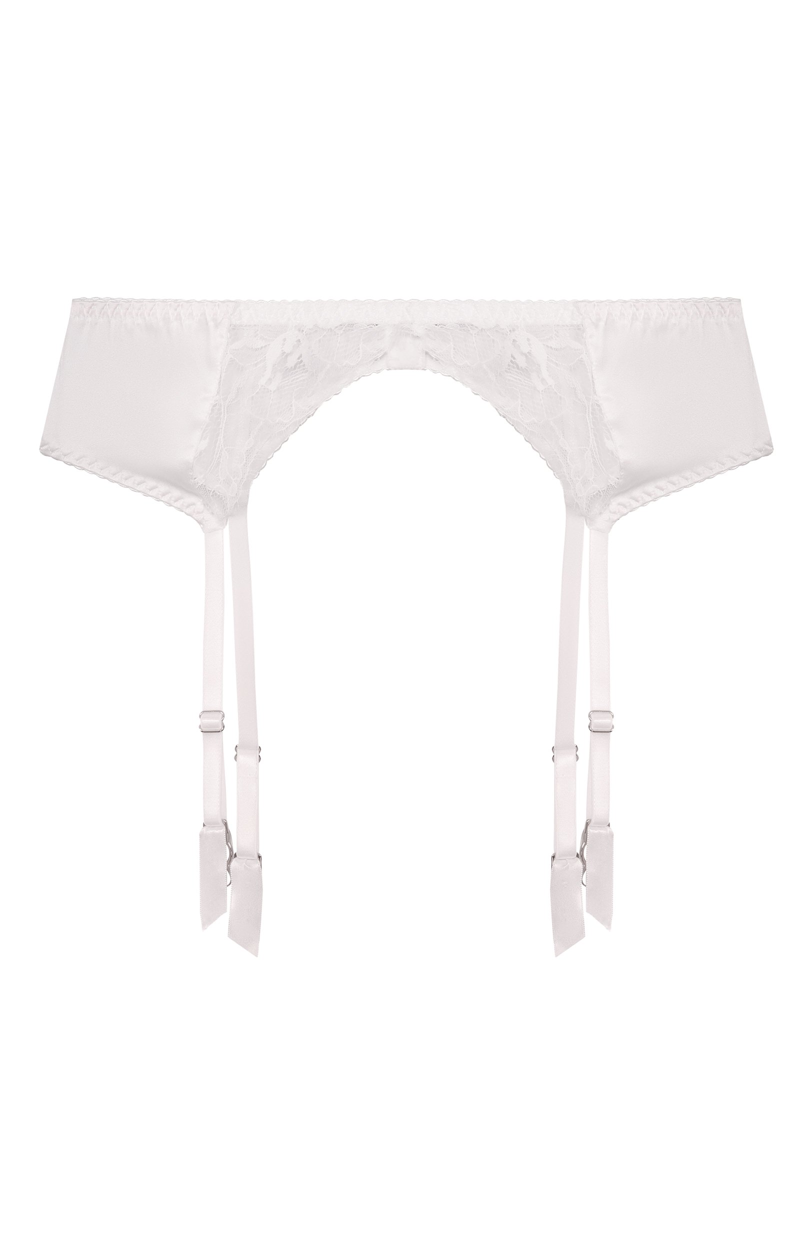 Пояс для чулок FLEUR OF ENGLAND белого цвета по цене 26500 руб., арт. SC04, фото 1 Пояс для чулок FLEUR OF ENGLAND, арт. SC04, фото 1