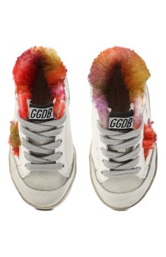 Кожаные кеды GOLDEN GOOSE DELUXE BRAND, арт. GJF00107.F000435, фото 1
