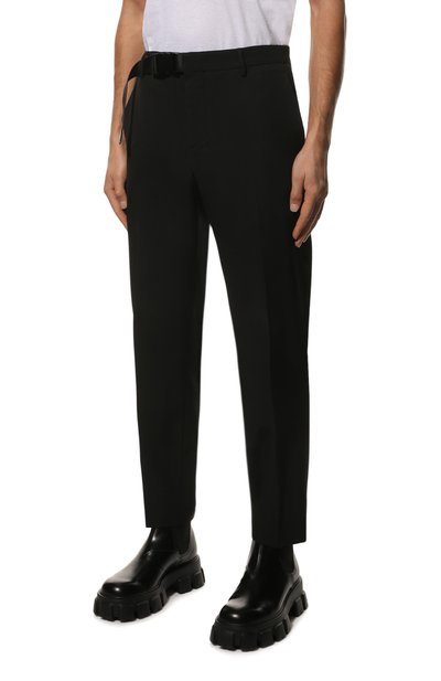 Шерстяные брюки PRADA, арт. UP0152-1XTO-F0002-211, фото 3