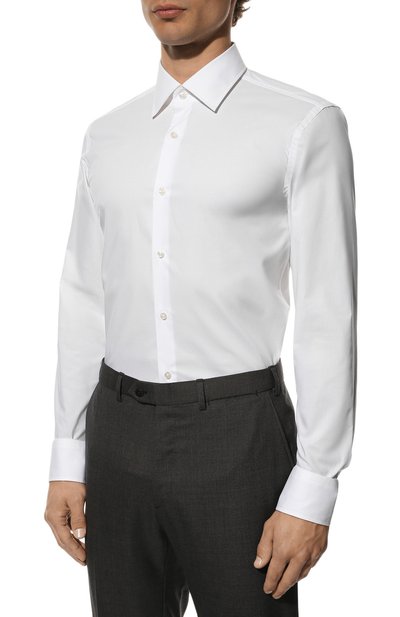 Хлопковая сорочка BOSS, арт. 50469345, фото 3