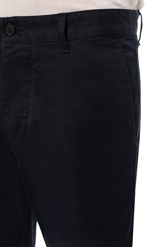 Хлопковые брюки Dsquared2 S74KB0819/S39021 Синий  S74KB0819/S39021 Фото 5