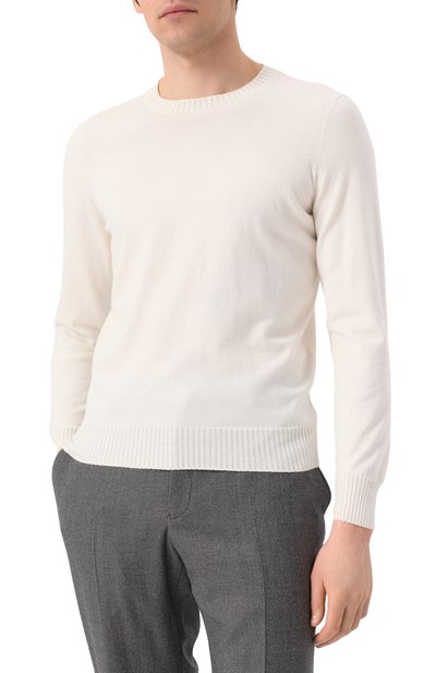 Джемпер из хлопка и кашемира GRAN SASSO, арт. 57167/23216, фото 3