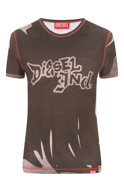 Женская хлопковая футболка DIESEL, арт. A21771/0EPCP