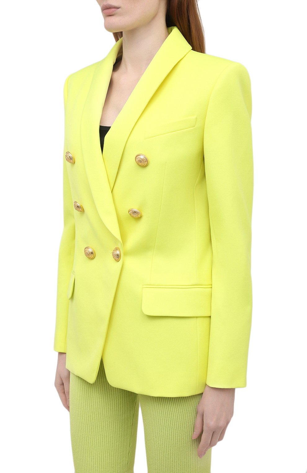 Шерстяной жакет BALMAIN, арт. VF0SH020/167L, фото 3