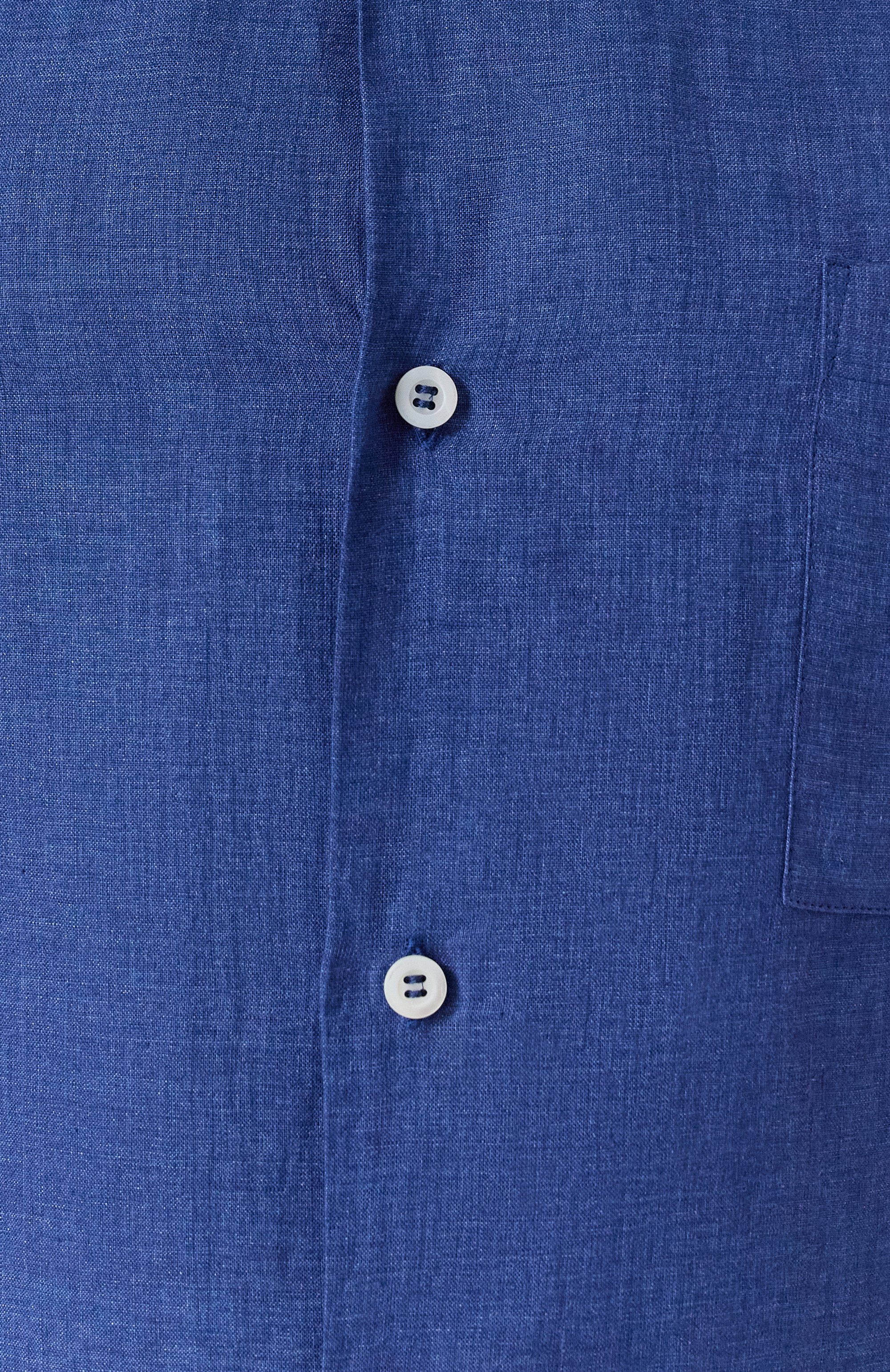 Льняная рубашка BRUNELLO CUCINELLI, арт. MM6950647, фото 6