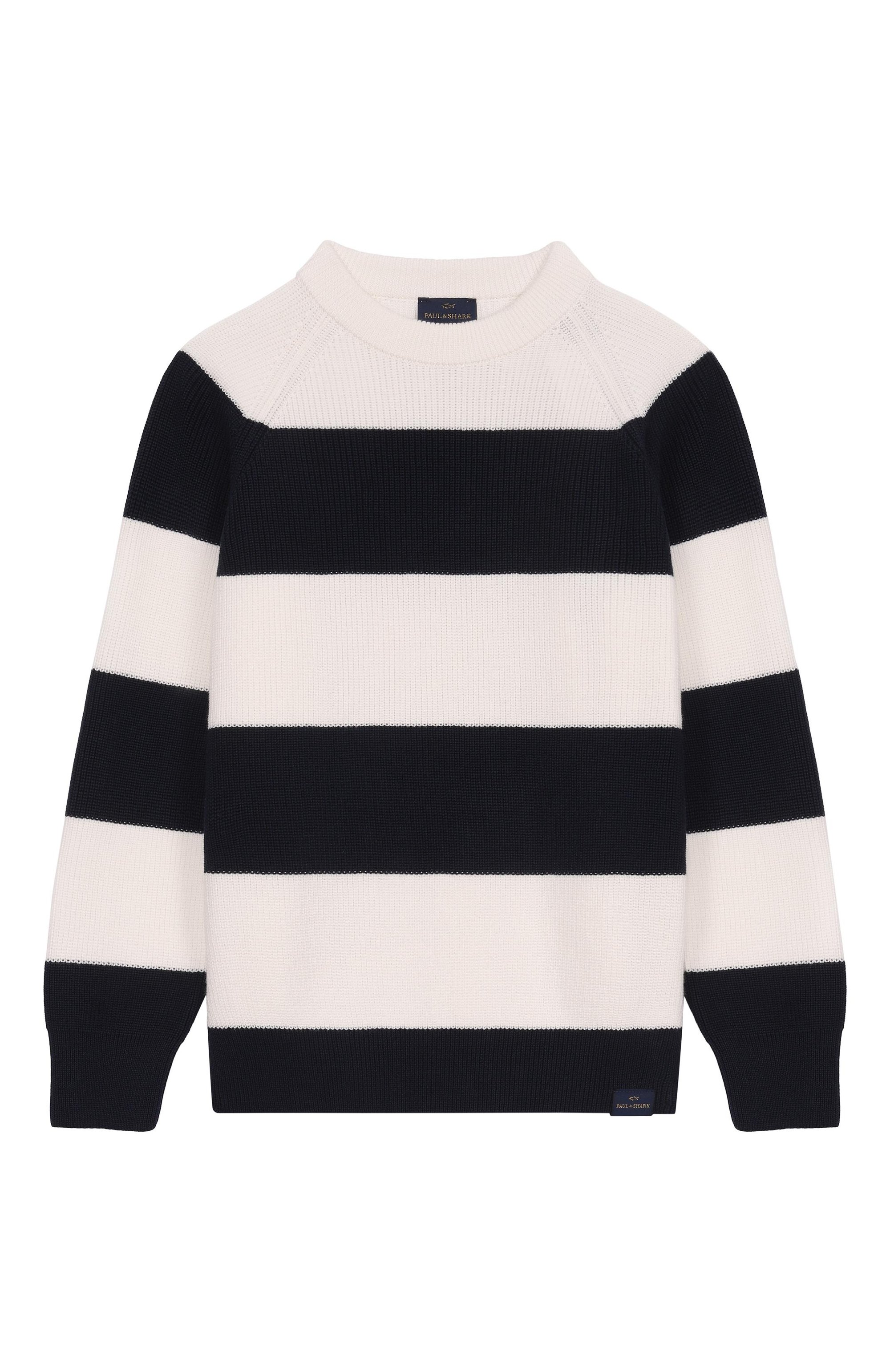 Хлопковый пуловер PAUL & SHARK JUNIOR, арт. WUW001/LHE85/6A-8A, фото 1
