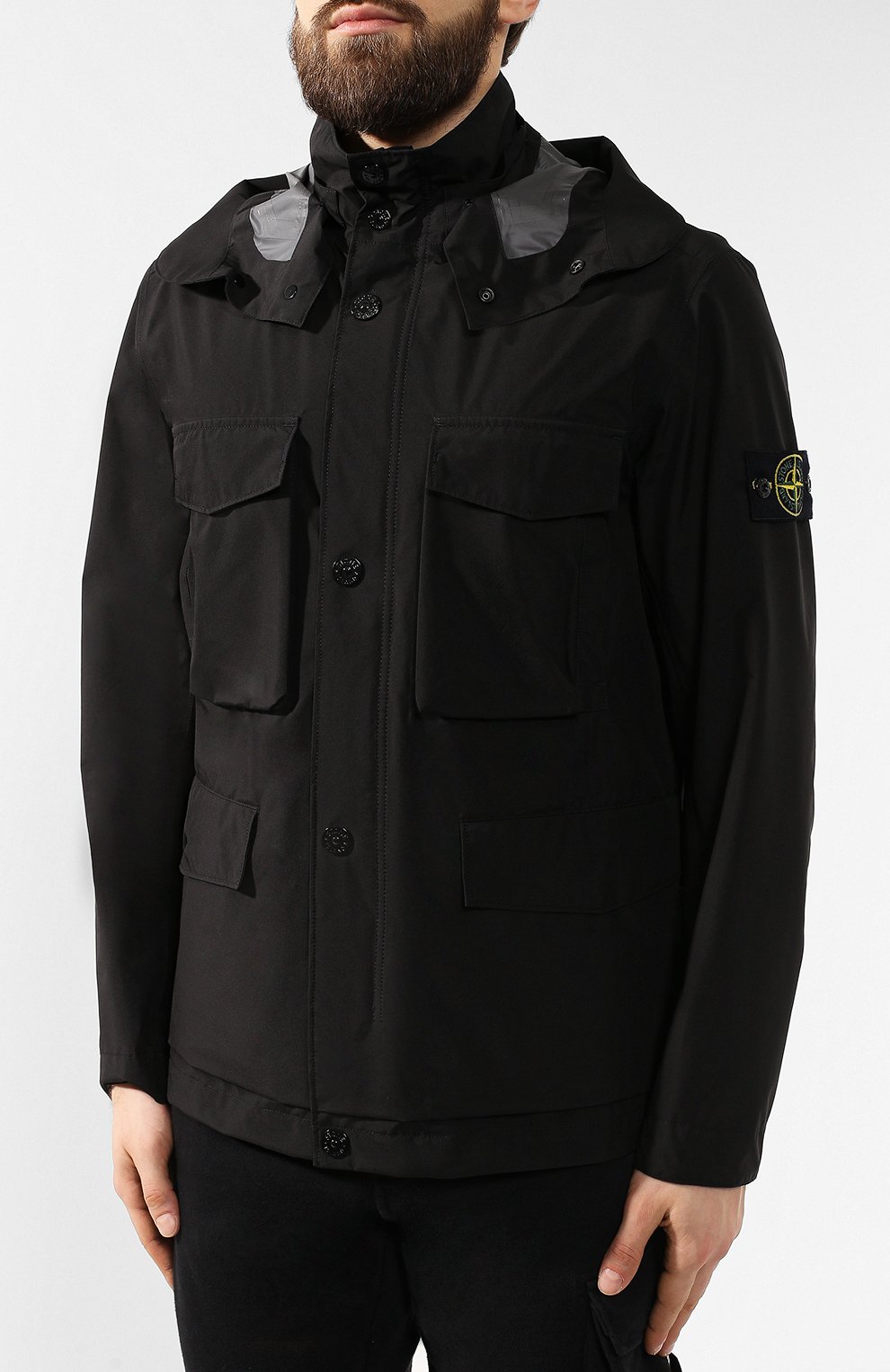 Куртка с капюшоном STONE ISLAND, арт. 701542820, фото 3