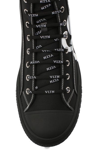 Текстильные кеды giggies VALENTINO, арт. UY0S0D51/SPU, фото 5