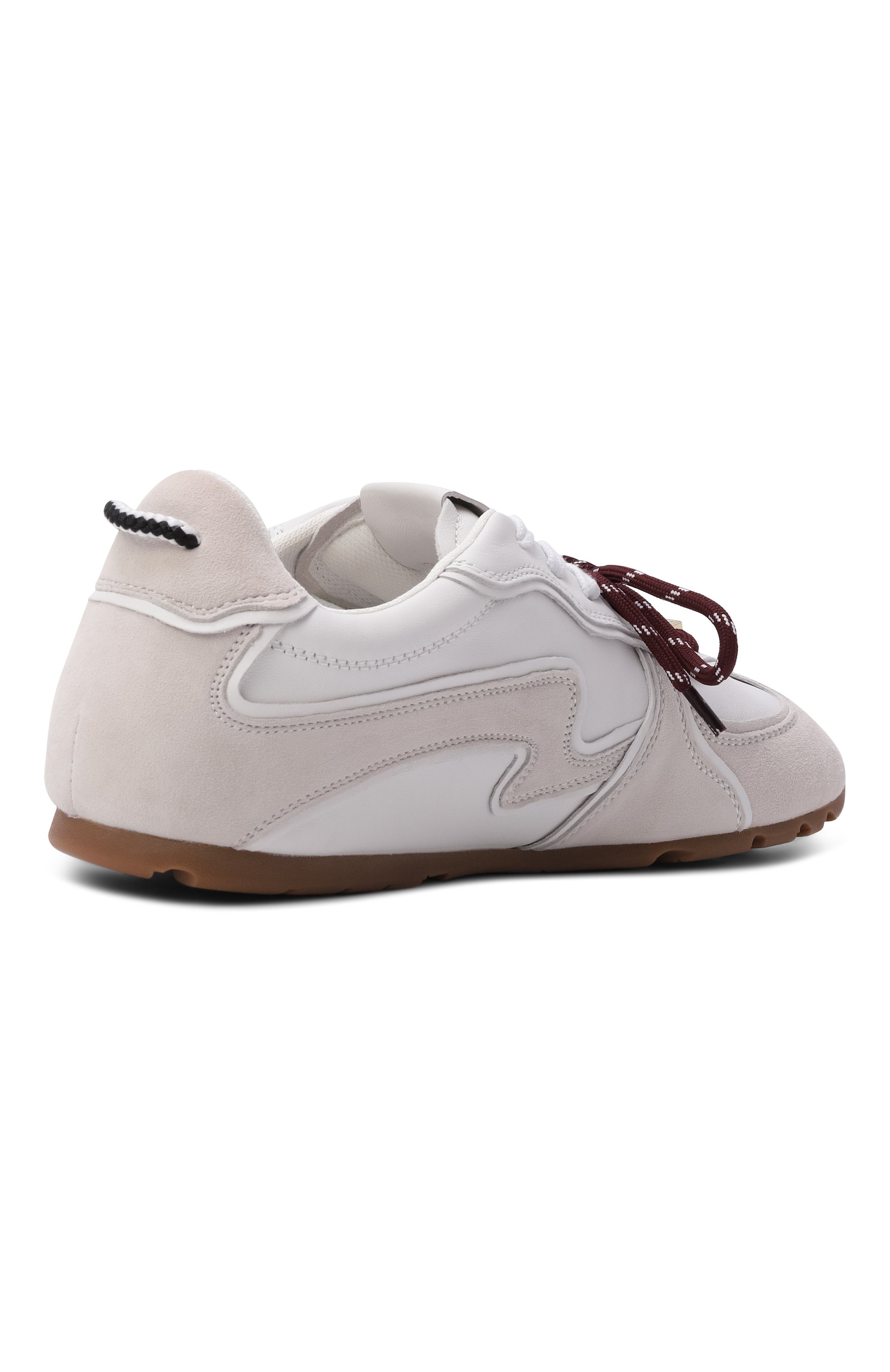 Кожаные кроссовки adored NAKED WOLFE светло-серого цвета по цене 29400 руб., арт. AD0RED/SUEDE LEATHER, фото 5 Кожаные кроссовки adored NAKED WOLFE, арт. AD0RED/SUEDE LEATHER, фото 5