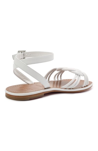 Кожаные сандалии ella CHRISTIAN LOUBOUTIN, арт. 1210704/ELLA FLAT, фото 4