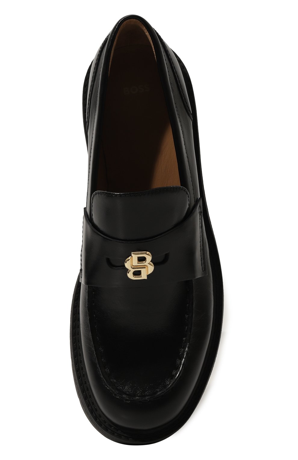 Кожаные лоферы BOSS, арт. 50523590, фото 6
