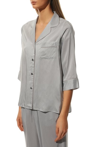 Пижама из вискозы и шелка ZIMMERLI светло-серого цвета по цене 39600 руб., арт. 5149-39072, фото 2 Пижама из вискозы и шелка ZIMMERLI, арт. 5149-39072, фото 2