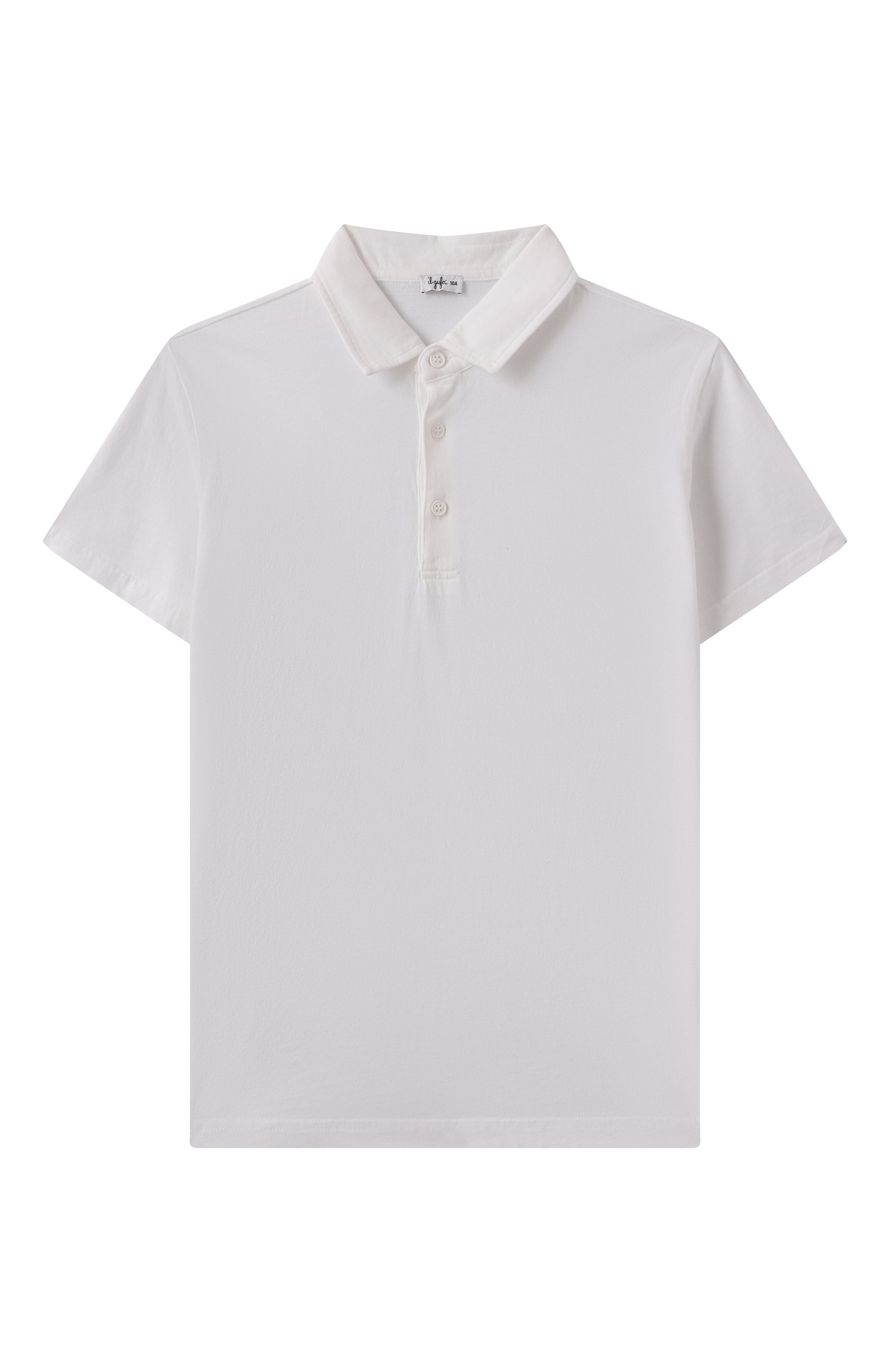 Хлопковое поло IL GUFO, арт. P25PC065M7070/10A-14A, фото 1