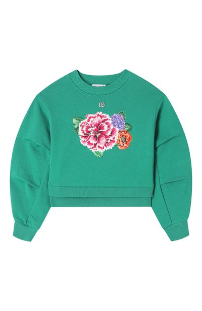 Хлопковый свитшот DOLCE & GABBANA, арт. L5JWBS/G702B/2-6