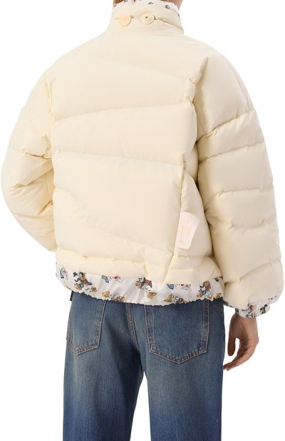 Пуховик UNDERCOVER кремового цвета по цене 294000 руб., арт. UC2E1201, фото 4 Пуховик UNDERCOVER, арт. UC2E1201, фото 4