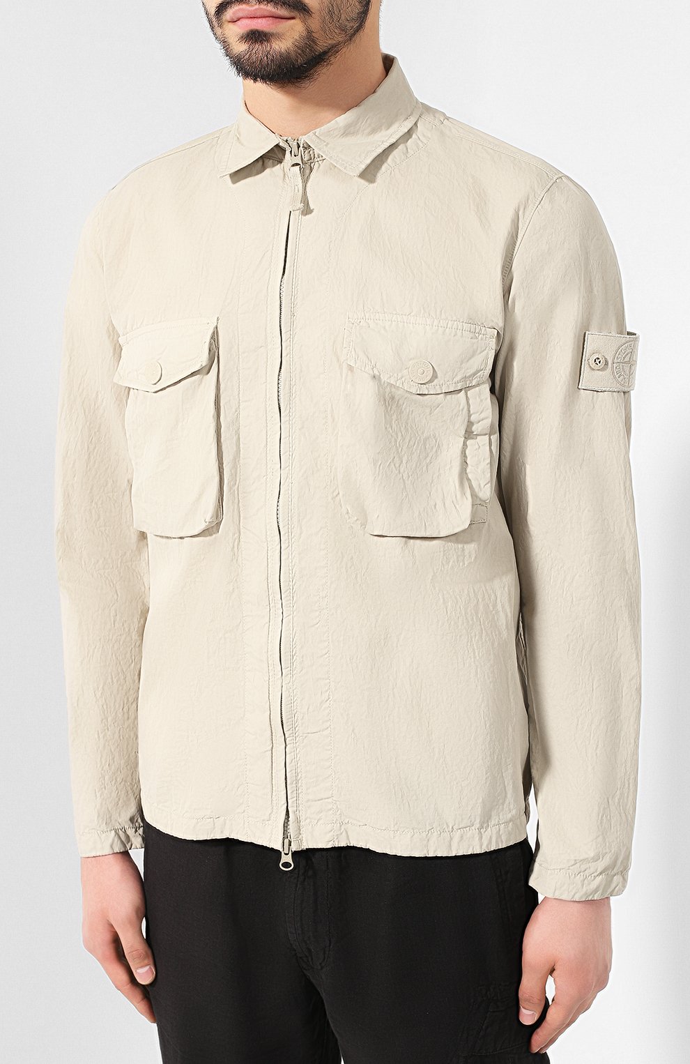 Хлопковая куртка STONE ISLAND, арт. 7015103F2, фото 3
