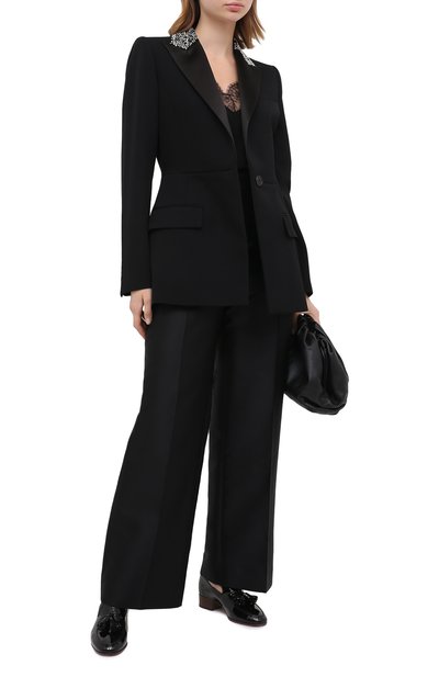 Шерстяной жакет GIVENCHY черного цвета по цене 315000 руб., арт. BW30B9G0L3, фото 3 Шерстяной жакет GIVENCHY, арт. BW30B9G0L3, фото 3