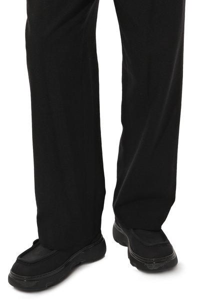 Ботинки creeper из нубука BURBERRY, арт. 8074534, фото 3