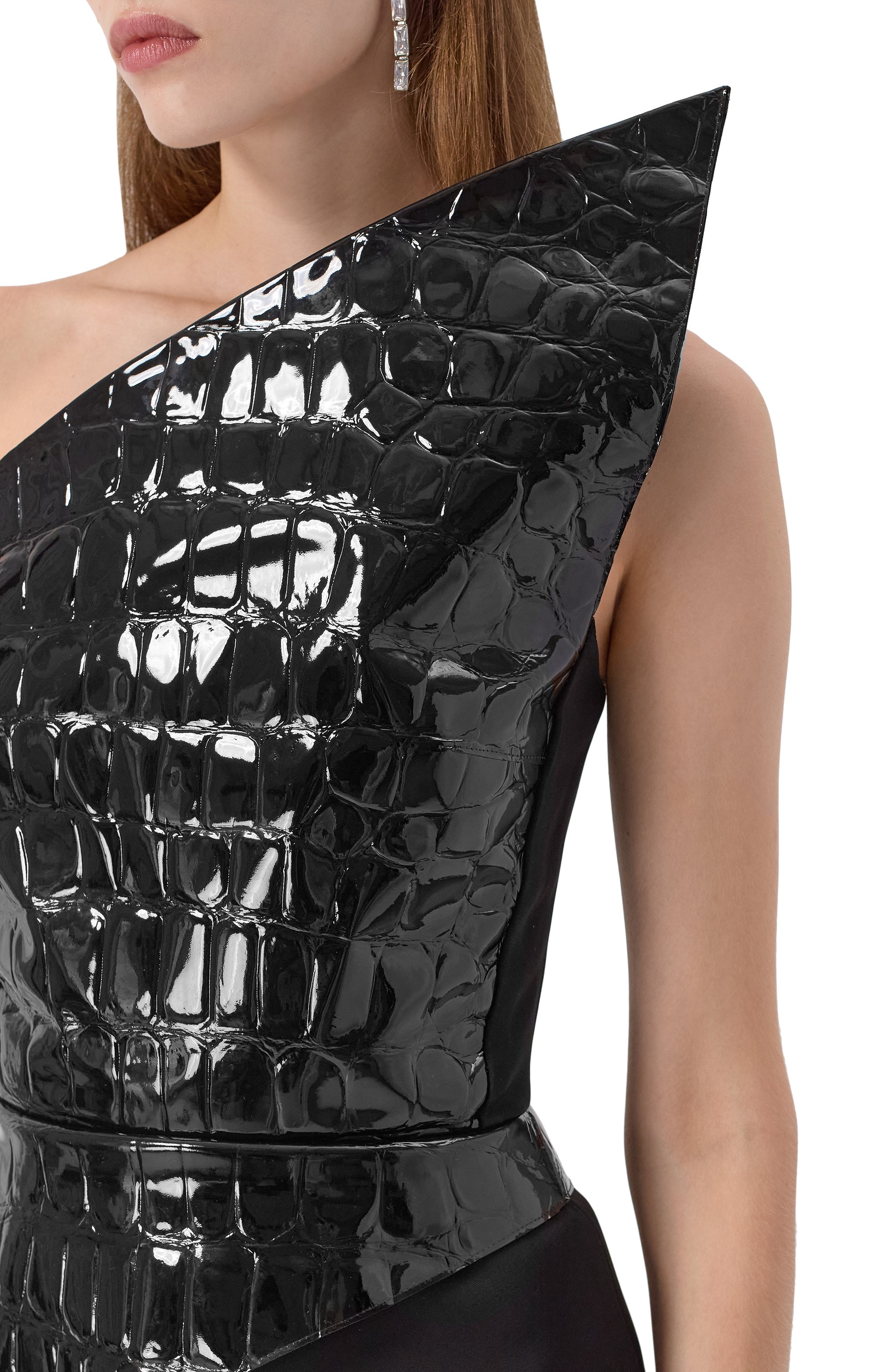 Комбинированное платье DAVID KOMA, арт. PF25DK19D, фото 5