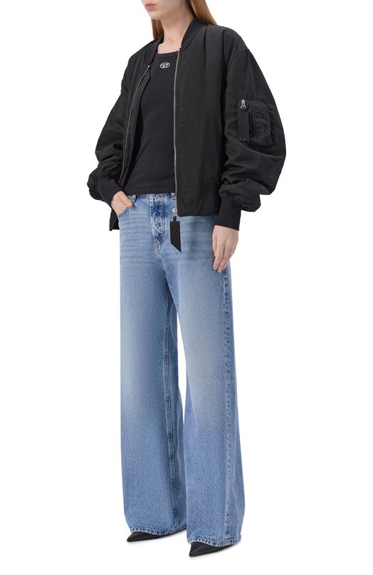 Хлопковая майка Diesel A19908/0JMBA Чёрный  A19908/0JMBA Фото 2