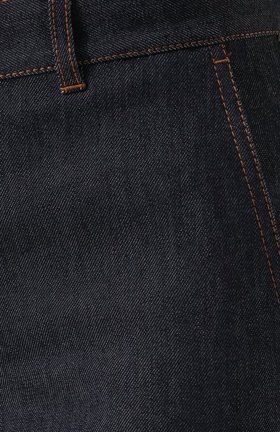 Джинсы с контрастной прострочкой и отворотами BOTTEGA VENETA, арт. 495362/VELJ1, фото 5