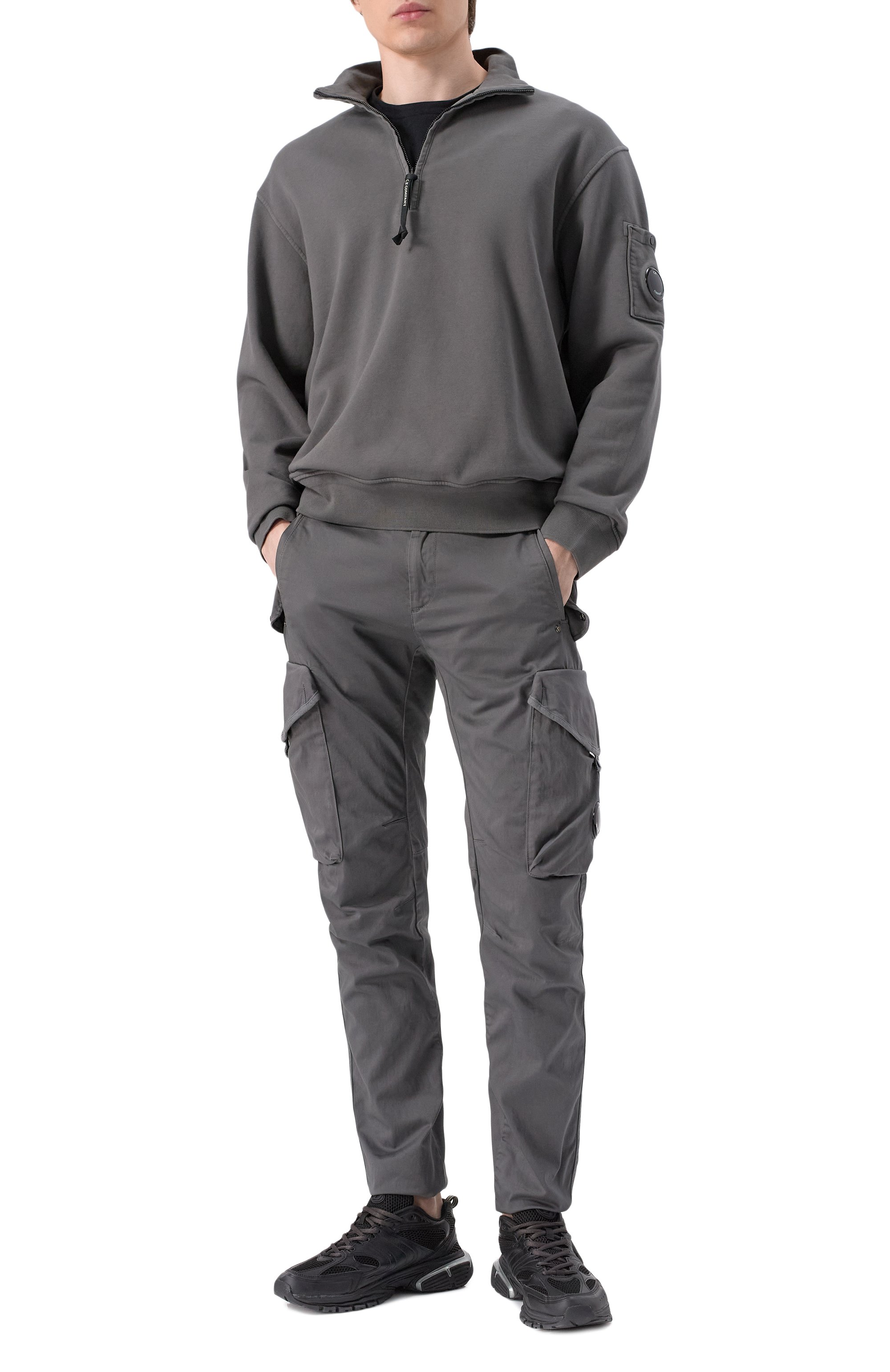 Хлопковые брюки-карго C.P. COMPANY, арт. 18CMPA058A005694G, фото 2