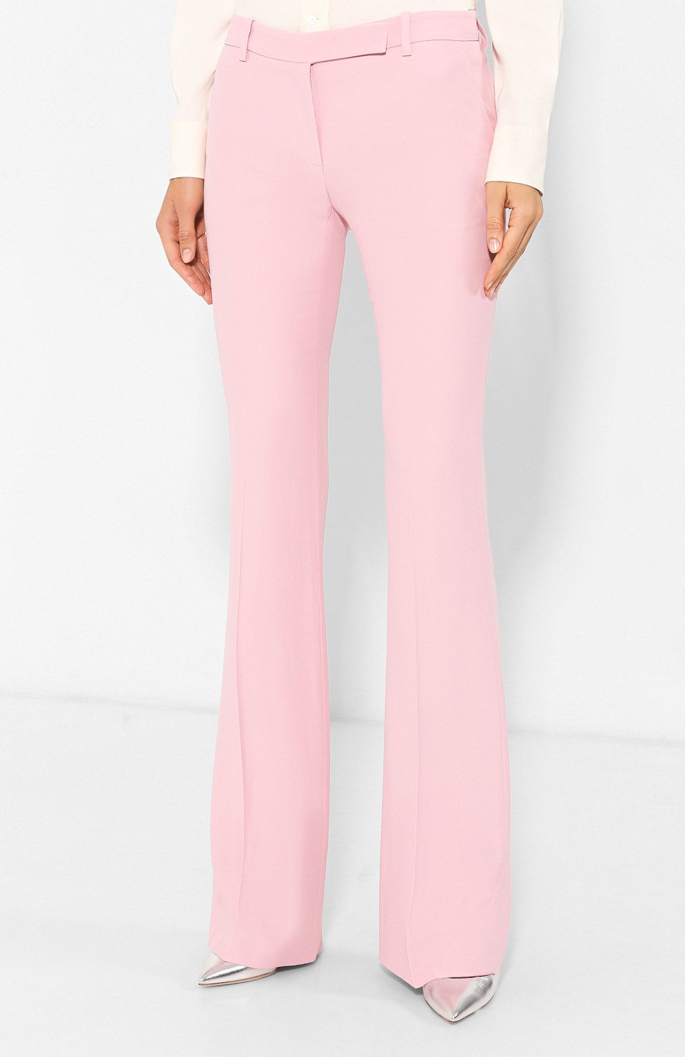 Расклешенные брюки ALEXANDER MCQUEEN, арт. 585101/QEAAA, фото 3