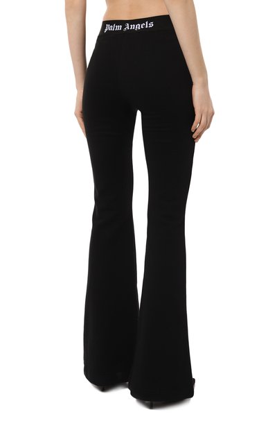 Хлопковые брюки PALM ANGELS, арт. PWCH017F23FLE0011010, фото 4