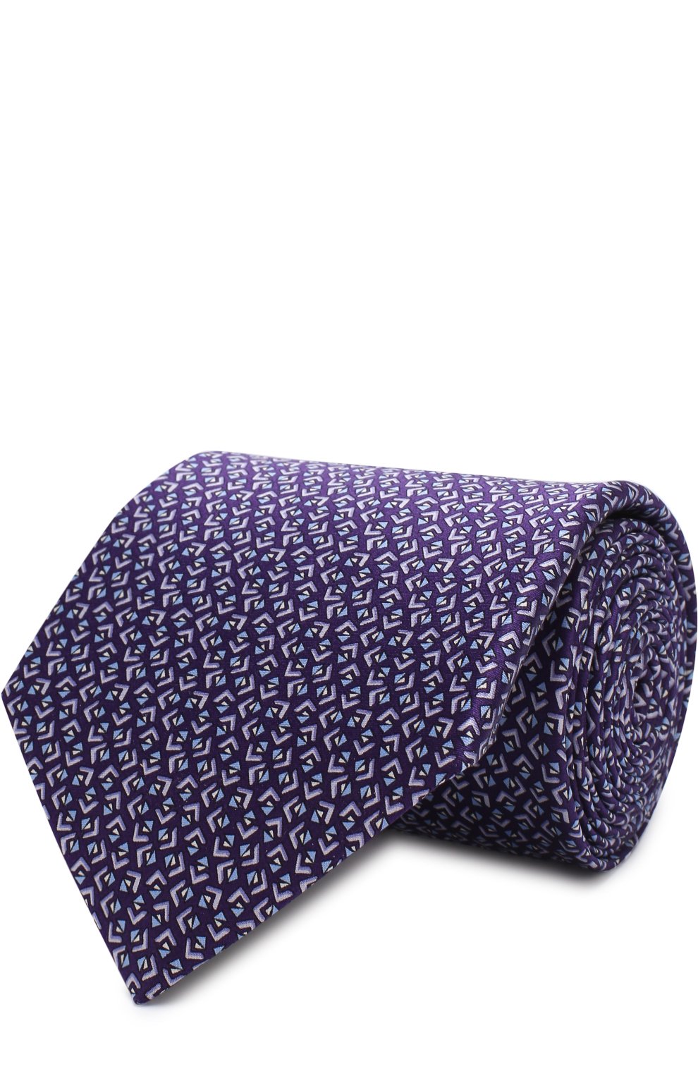 Шелковый галстук с узором LANVIN, арт. 2309/TIE, фото 1