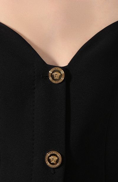 Жакет VERSACE черного цвета по цене 241000 руб., арт. A86252/A212457, фото 5 Жакет VERSACE, арт. A86252/A212457, фото 5