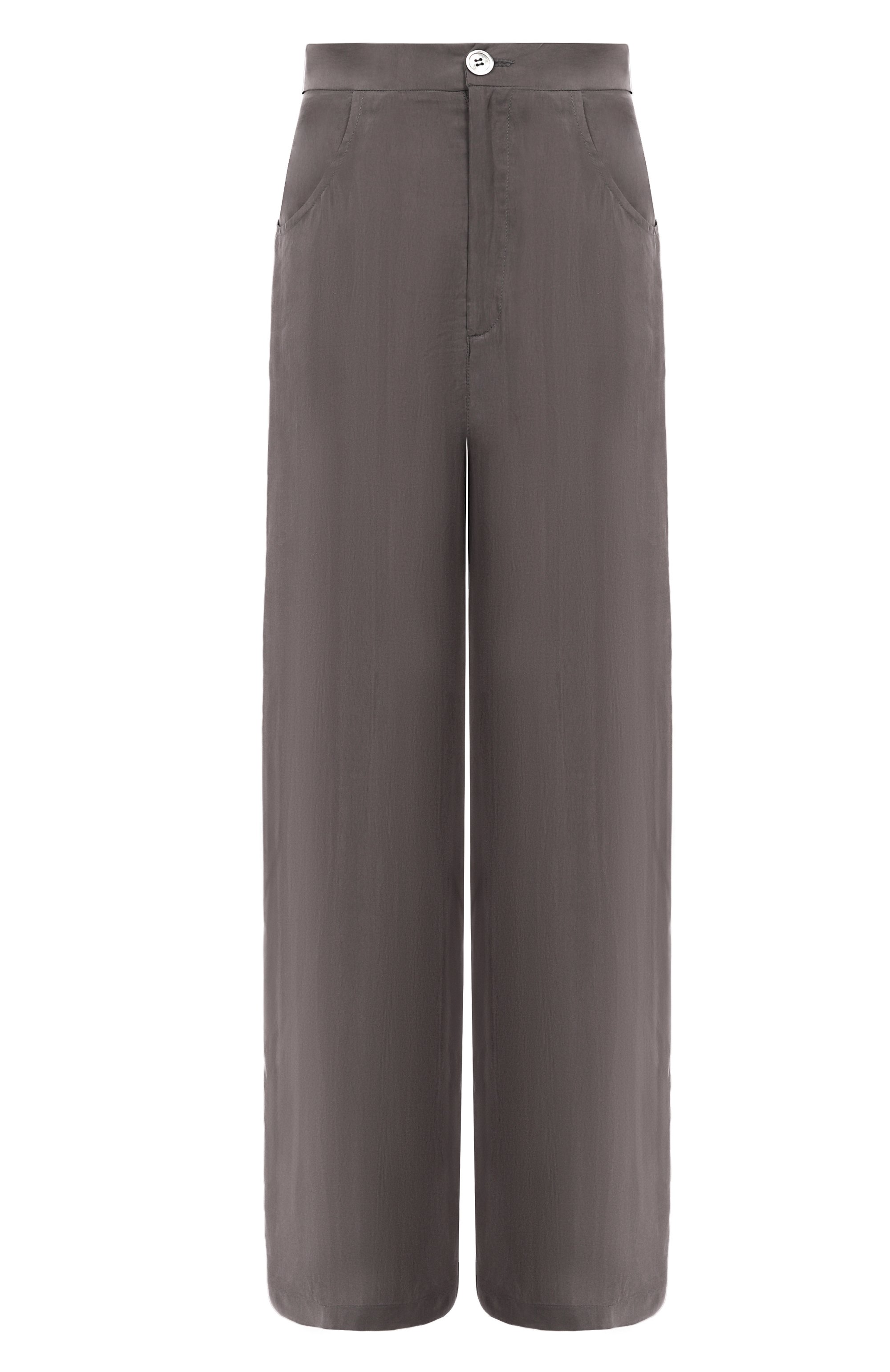 Брюки ERIKA CAVALLINI серого цвета по цене 53150 руб., арт. P5WP02, фото 1 Брюки ERIKA CAVALLINI, арт. P5WP02, фото 1