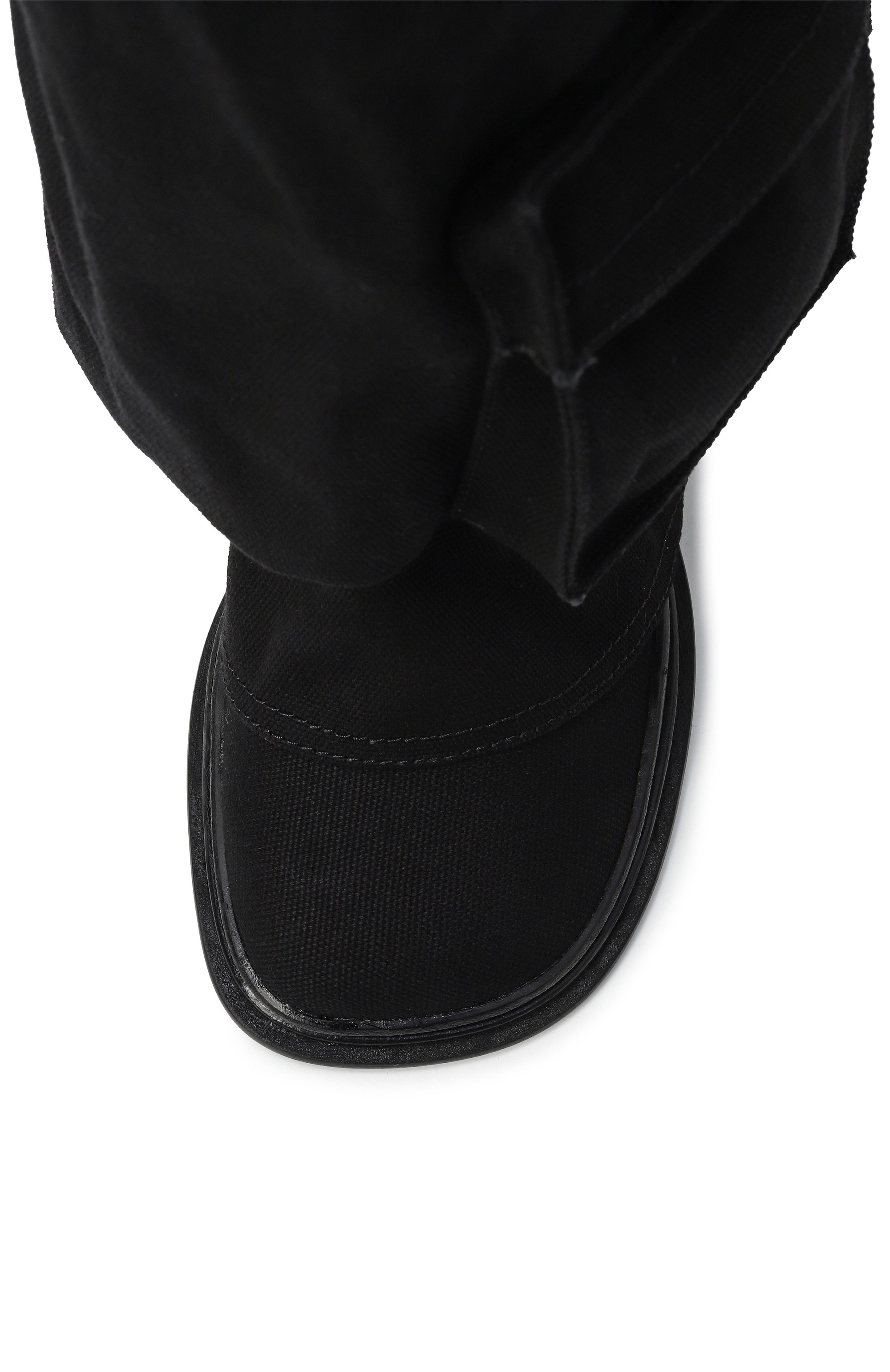 Текстильные сапоги natalia NAKED WOLFE черного цвета по цене 48000 руб., арт. NATALIA/CANVAS, фото 6 Текстильные сапоги natalia NAKED WOLFE, арт. NATALIA/CANVAS, фото 6