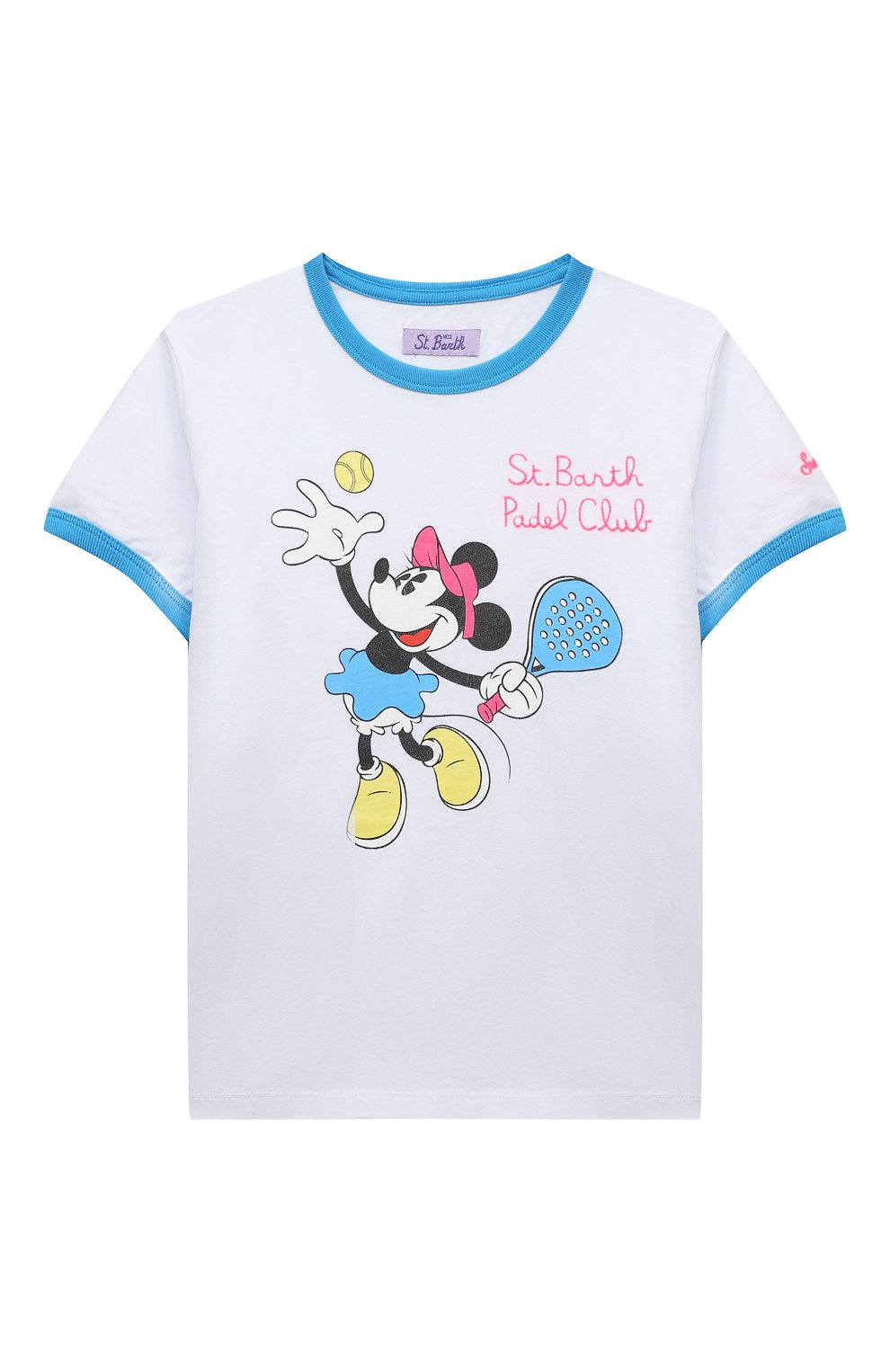 Хлопковая футболка MC2 SAINT BARTH, арт. STBK/ELLY STRING/06043D, фото 1