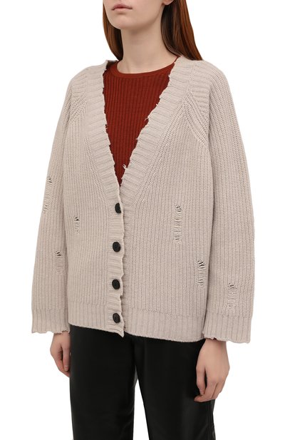 Кардиган из шерсти и кашемира ISABEL BENENATO, арт. DK33F21, фото 3